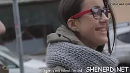 Seducing a Legal Age Teen in Glasses