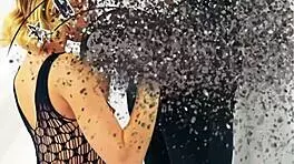 Lola Rose gives me sloppy blowjob