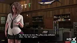 In Treasure of Nadia, she's getting his cock because she's so horny in episode 2 14.