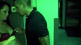 This tattooed teen babe gets dominated and restrained in public for rough fucking and bondage play