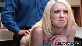 Petite Blonde Attempts Theft in Dorm