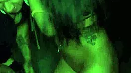 This tattooed teen babe gets dominated and restrained in public for rough fucking and bondage play