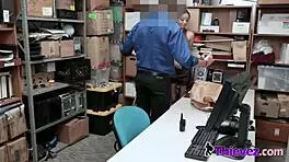 Amazing Hot Shoplifter Babe
