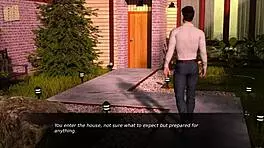 Nursing back to pleasure with huge tits and creampie in 3D