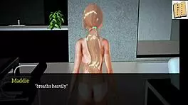 my new family series features teen redhead with small tits in erotic cartoon game