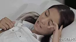 excited teen 18+ rides hard in wild banging