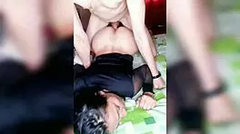 Young stud dominates petite Latina with intense doggystyle action