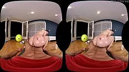 naughty america vr workout session in the gym with brunette