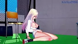 Marin kitagawa and shinju inui with old man in intense hentai sex, creampie cartoon