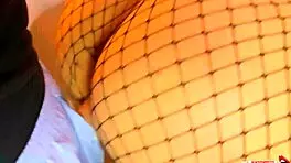 Seductive young 18+ brunette enjoys watching porn with a lucky guy for fun