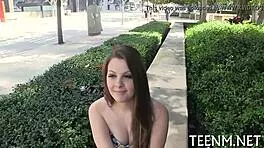 money for teen 18+ cali hayes in exchange for irrumation stimulation