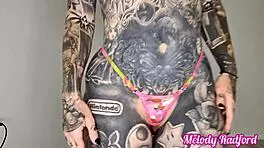 melody radford tries sheer micro bikini haul