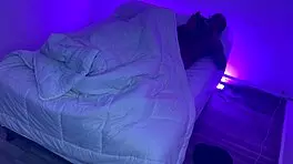 Behind the scenes, stepmom shares bed and fucks stepson