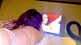 Beautiful Young Brunette Achieves Intense Orgasm With Petite Body