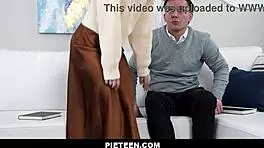 Young Christians Experience Intense First Time Sex With Shaved Pussy