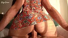 nos corremos juntos in this hot homemade creampie compilation with eliza evans’ big ass