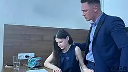 stepsister caught with dildo lets me cum in her tight asshole