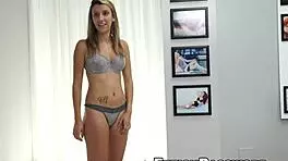 Sophia Grace, a teen, is introduced to the ropes of casting during an interview