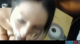 i film my young girlfriend with small tits getting fingered and fucked on webcam