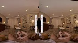 Beautiful petite blonde Anna Claire Clouds is ready for action