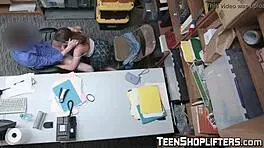 Young perp Brooke Bliss fucks officer with blowjob and facial 😈