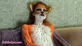 Fox went wild sucking deep before riding hard on top. She took a thick cumshot right in her mouth.