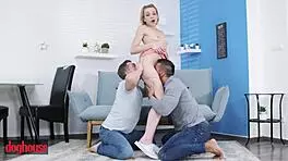 watch rebecca black get double pounded