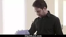 undercover fbi agent fucks hijab wife to save husband, cute shy teen 18+ with monster cock
