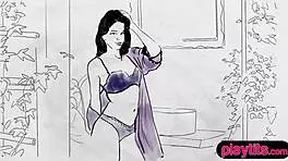 Beautiful Brunette Teen 18+ Sophie Has The Tender Essence For Our Pleasure