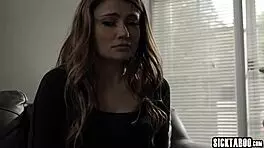 submissive teen babysitter adria rae obeys boss with horny cock sucking