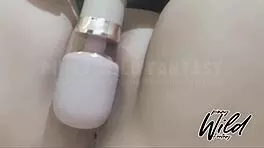 horny pinay babe discovers magic wand vibrator