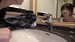 homemade sex with cute teen in thin stockings