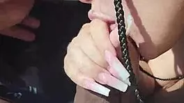 Teen loves sucking dick while riding part 1