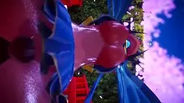 Konosuba cowgirl compilation: petite girls ride cocks in hentai style.