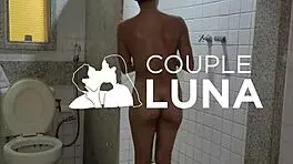 Skinny Brazilian Teen 18+ Moaning in Doggystyle Action