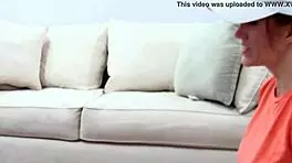 Young Girl Experiences Intense First Lesbian Sex Encounter