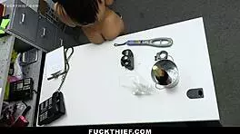 the bubbly thief punished in security room fuckthief