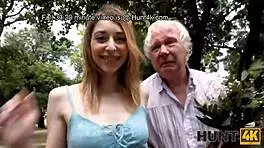 Hunt4k Old Man Takes Cash And Watches Stranger Fuck His Sexy GF: European Doggystyle Blowjob POV Reality.