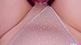 Classmate Masturbates In Front Of Me, Then Gets Bent Over For Creampie Riding.