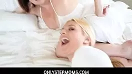 Stepmom Catches Stepson Fucking Stepaunt And Joins