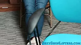 Caught delinquent teen getting jizzed