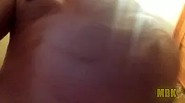 alone at home masturbating with big cock 😏