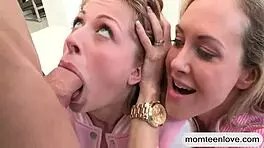 Is brandi love's huge boobs ready for this amazing threesome?