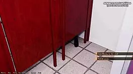 being a dik, hungry teen deepthroats big cock stranger at party, feels cum in mouth