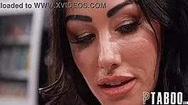 is that jennifer white getting a risky blowjob outdoors with charles dera?