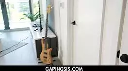 stepbrother comforts stepsister minxx marley with gaping creampie!