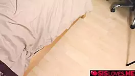 Oh my god, cleo vixen gives an amazing blowjob to her step brother's huge cock!