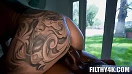 Ever Tried a Wet and Wild Tatted Massage with Will Tile and Chantal Danielle?