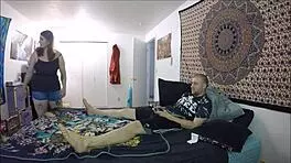 Slutty Step-Sister Fucks For Attention