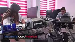 Luna Rival Gets ANAL FUCKED on the Desk!
